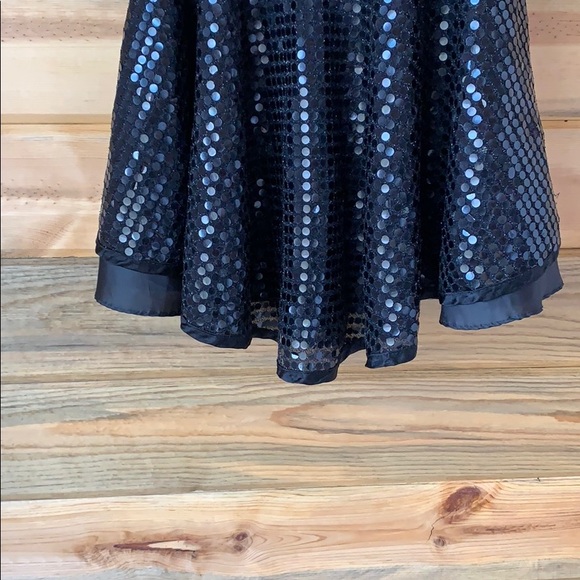 2T Black Sequin Dress - Picture 3 of 7